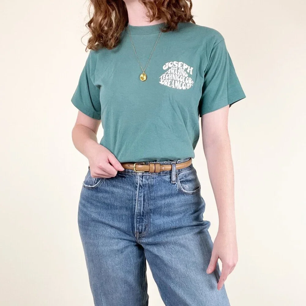 Vintage 90s Single Stitch Graphic Tee Musical Theater Short Sleeve T-Shirt 90's - Picture 1 of 10